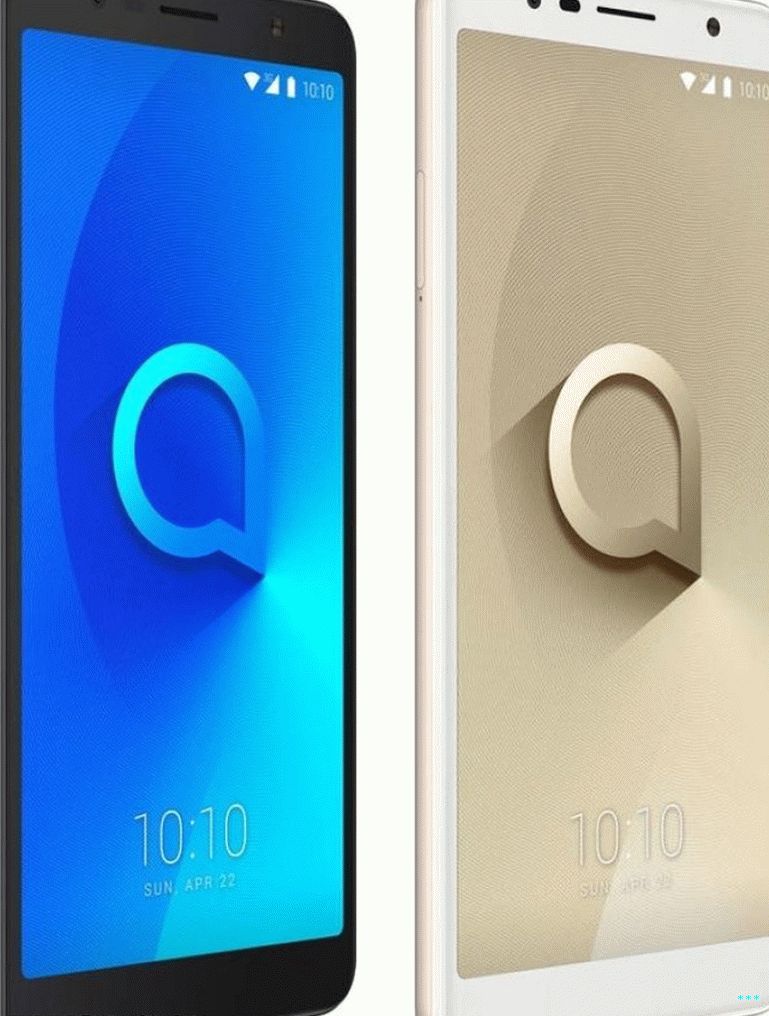 Alcatel 3C črno zlato